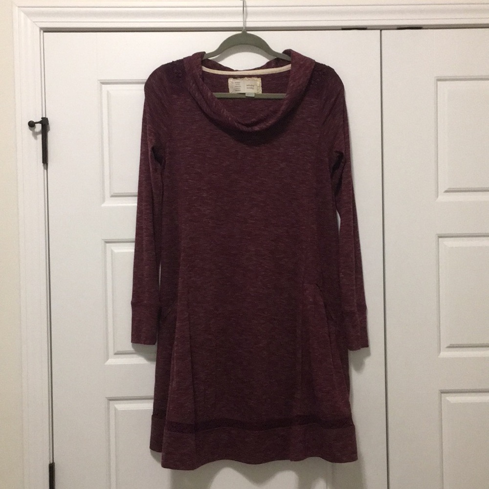 Anthropology Long Sleeve Dress